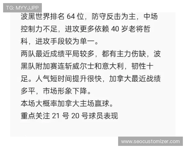 加拿大与波黑球员在世界杯中的评分排名及赛场表现亮点分析